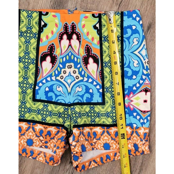 Anthropologie Flying Tomato Multi-Color Boho High Waist Shorts Size Small - Picture 5 of 6